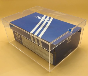 Boîte de présentation cadeau en acrylique transparent de luxe de qualité supérieure Solution de stockage en acrylique pour chaussures en tissu et plus d'options de vente en gros - Product Image 4