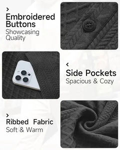 Sudaderas Unisex con Cuello Redondo, la Mejor Calidad, 100% Algodón para Invierno, Tela de Felpa, Sudadera Lisa a la Moda para Hombre - Product Image 6