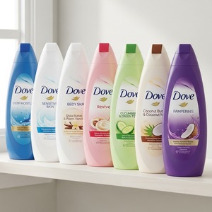 Gel de Ducha Dove, Limpiador Suave Hidratante, Aroma Fresco, Gel de Ducha Hidratante Apto para Todas las Edades, Suministro al por Mayor - Product Image 5