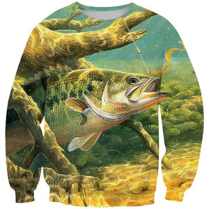 Vente en gros de pull chaud pour hommes sublimé de haute qualité pull gris pour hommes pull à col rond long - Product Image 5