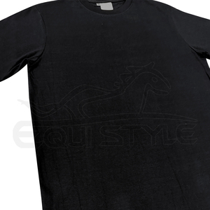 เสื้อยืดโอเวอร์ไซส์สีดำ ระบายอากาศดี สไตล์วินเทจ สตรีทแวร์ ลายกราฟิก ผ้าฝ้ายผสมโพลีเอสเตอร์ เสื้อยืดเปล่าสำหรับสั่งทำขายส่ง แฟชั่นฤดูร้อน - Product Image 4