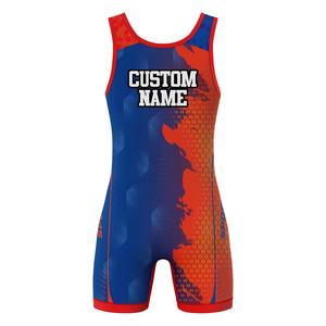 Combinaisons de lutte pour fabricants américains, vente en gros à bas prix, logo personnalisé, polyester respirant, vente en gros de vêtements de lutte, vêtements d'arts martiaux - Product Image 5