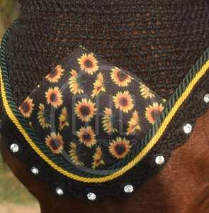 High Quality Custom Designed Horse Riding Ear <b>Bonnet</b> Wholesale Control Product Ear <b>Bonnet</b> - Product Image 5
