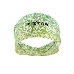 Green Printed Unisex Wide <b>Elastic</b> Anti-Bacterial Breathable Sports <b>Headband</b> for Yoga Gym Makeup Skincare Custom Logo OEM ODM - Product Image 1