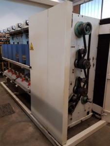 Máquina de torsión Giudici Duplex 400 TFO de alta velocidad con 66 husillos para hilo texturizado de poliéster/nailon, capacidad de 3/4 kg - Product Image 6