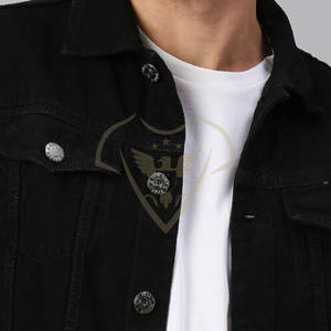 Chaqueta de Mezclilla con Capucha para Hombre, Estilo Urbano, Alta Calidad, Nueva Colección 2023, Cuello Alto, Revestimiento Impermeable, Secado Rápido - Product Image 5