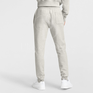 Pantalon de survêtement décontracté pour homme en coton respirant et léger, de haute qualité, écologique, avec logo personnalisé et cordon de serrage - Product Image 2
