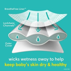 ผ้าอ้อมเด็กแบบแพมเพิสไซส์1นับ198 - Product Image 4