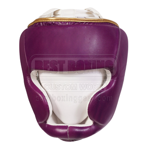 PU Leather Protective Headgear for Martial Arts and Boxing High Density <b>Foam</b> <b>Padded</b> MMA Head Guard Adult - Product Image 1
