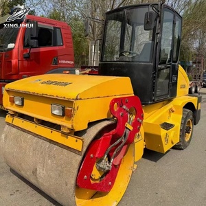 Rodillo Compactador Usado Luojian LSS206, 6 Toneladas de Peso Operativo, Compactador Vibratorio de Un Solo Tambor, Compactador Pequeño de Construcción Chino Original - Product Image 2