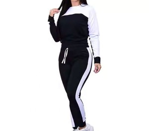2025 nuevo diseño profesional logotipo personalizado Unisex chándal entrenamiento Fitness polar tamaño Sudadera con capucha y chándal para correr para mujer - Product Image 3