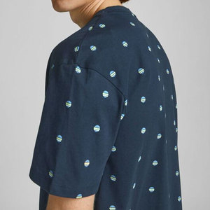 Camisetas para hombre, camiseta de manga corta de verano para hombre, diseño de alta calidad, ropa informal, Camiseta holgada de algodón 100% para hombre - Product Image 4
