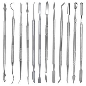 Juego de 12 Cuchillos de Metal de Doble Punta para Tallar, Grabar, Cerámica, Joyería Dental, por SurgiRight - Product Image 2
