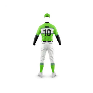 Unisex personalizado poliéster transpirable béisbol Jersey para Hombre Ropa deportiva juvenil Collage Hip Pop estilo Softball uniformes - Product Image 5