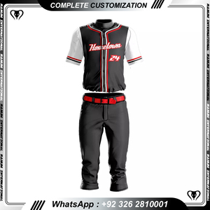 Baseball Uniforms with Compression Fit Technology for Support - Product Image 4