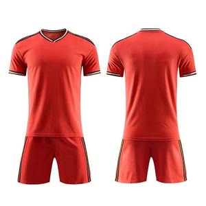 2024 Vêtements de football personnalisés pour hommes-Maillot de sport en gros avec short avec nom d'équipe sportive pour adultes - Product Image 5