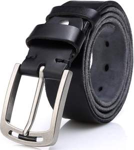 เข็มขัดหนังวัวแท้สำหรับผู้ชาย, เข็มขัดหนังวัว100% กันรอยขีดข่วนทำด้วยมือในบังคลาเทศบรรจุในกล่อง - Product Image 5