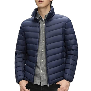 Doudounes longues à capuche surdimensionnées pour hommes résistant aux rides tissu extensible anti-rétrécissement conception personnalisée doudounes - Product Image 4
