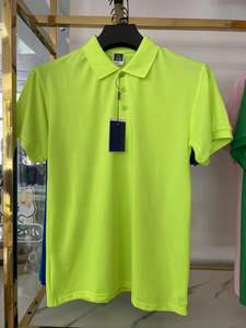 T-shirts polo unisexe à manches courtes pour hommes T-shirt OEM plus vierge imprimé de logo de bureau personnalisé entièrement sublimé pour hommes - Product Image 4