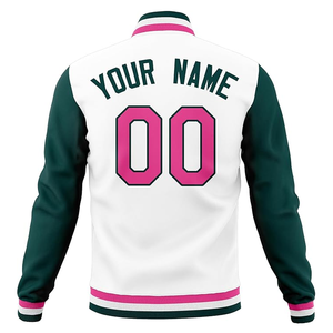 Chaqueta de béisbol de alta calidad para hombres/mujeres/jóvenes Varsity Blend cosida chaqueta con nombre personalizado tamaño grande Letterman personalizado - Product Image 2