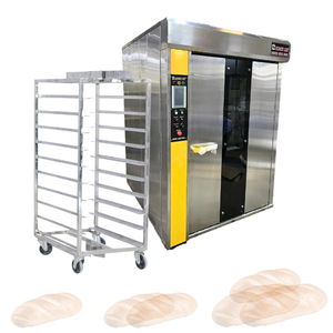 Bread <b>Oven</b> Bakery 32Trays Easy to Operate 380V 220V Rotary <b>Oven</b> With Altuntop Trolley Bread <b>Baking</b> Machine Baguette Manufacturer - Product Image 1