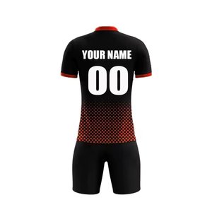 Custom Logo Soccer Uniforms Sublimation Football Jerseys & <b>Shorts</b> Personalized Soccer Wear - Product Image 4