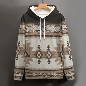 Nouveau gros sweat à capuche personnalisé ensembles tout imprimé pull à capuche vêtements de sport à manches longues sweat à capuche sublimé hommes et femmes - Product Image 1