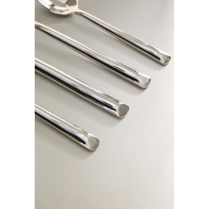 Ensemble de couverts en acier inoxydable durable poignée royale couverts argenterie accessoires de salle à manger pour les fêtes de mariage polonais miroir - Product Image 5