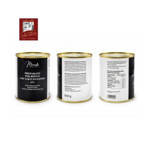 Préparation alimentaire pour farce à la truffe d'été 22% de haute qualité pour l'industrie alimentaire GVERDI Sélection alimentaire italienne Fabriqué en Italie - Product Image 1