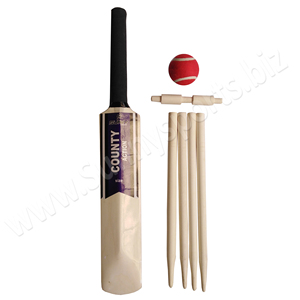Fábrica al por mayor de Madera De Encargo bate de cricket OEM al aire libre cricket conjunto - Product Image 1
