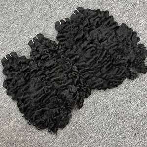 ผมต่อแบบชาวพม่า100% ม้วนจากผู้บริจาคคนเดียว - Product Image 3