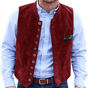 Chaleco de alta calidad al por mayor éxito de ventas chaleco clásico bávaro para hombre - Product Image 6