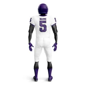 Maillots de sport personnalisés en gros pour adultes – Fournisseur direct d'articles de sport – Petites commandes – Sublimation – Rembourrés – Style américain – Imprimés - Product Image 5