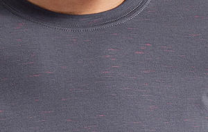 Camiseta 100% de algodón con cuello redondo para hombre, camiseta de manga corta con estampado holgado, estilo callejero informal de verano con estampado de moda - Product Image 6