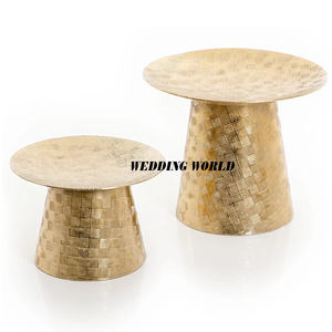 Bandeja Rectangular de Metal para Chocolates con Soporte de Madera, Diseño de Nácar, Elegante Tazón de Metal para Chocolates - Product Image 6