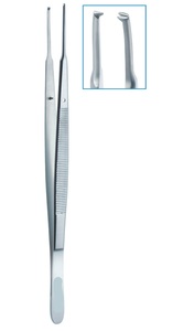 Pinzas rectas Gerald Tamaño 175mm Recto-18 CM 1x2 Dientes Instrumentos dentales quirúrgicos Certificado CE - Product Image 2