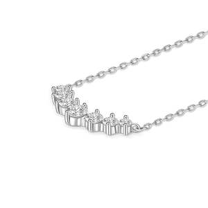 สร้อยคอเพชรเจลิยา เซเว่น สตาร์ส สไมล์ ทำจากเงินสเตอร์ลิง - Product Image 3
