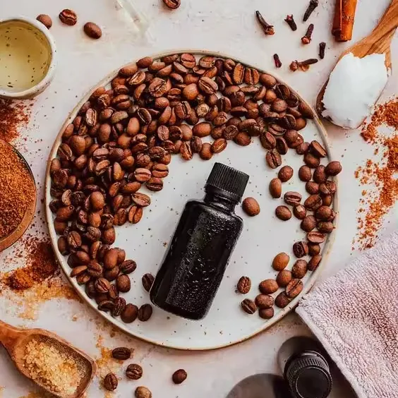 Kosmetische Qualität Ätherisches Öl Kaffee Duft Haarpflege Schönheit Routine Naturduft Stimmungsstärkere Mischungen Lotionen Serums