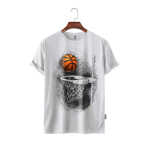 Camiseta de Hombre de Algodón 100% Orgánico, Moda Sostenible al por Mayor 2026, Logotipo Personalizado Impreso, Suministro del Fabricante OEM para Bangladesh - Product Image 1