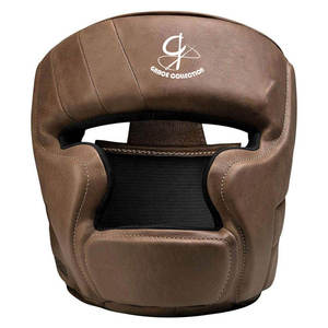 Protector de cabeza de cuero ligero, ropa protectora de lucha para boxeo, parches personalizados, protección de cabeza, protector de cabeza de boxeo - Product Image 2