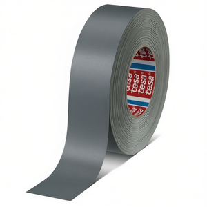 Tesaband Premium 4651 <b>Grey</b> Fabric <b>Tape</b> 50m Length 50mm Width Roll TESA-for Textile & Fabric Crafts - Product Image 3