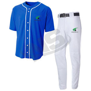Uniforme de béisbol de calidad superior Diseño personalizado Suministro directo de fábrica Ropa de equipo Jersey cosido Ropa juvenil Ropa deportiva - Product Image 4