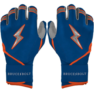 Gants de frappe de baseball et de softball en cuir numérique professionnels unisexes, manchette longue, sangle en velcro, respirants, doux et confortables - Product Image 1