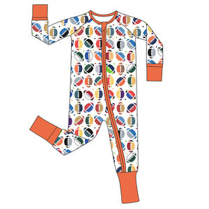 बच्चे के नवजात और शिशु कपड़ों के लिए बांस का रोम्पर रोपर पश्चिमी शैली की पोशाक थोक आरामदायक पहनने - Product Image 3