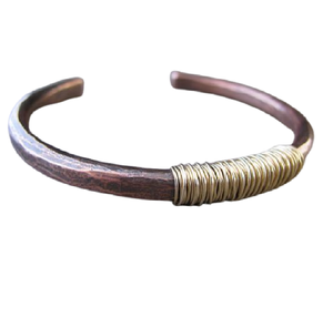 2024 Vintage Scandinavian Jewelry Light Weight Daily Wear <b>Copper</b> <b>Bangles</b> handmade <b>copper</b> gift Made of <b>Copper</b> Summer Jewelry - Product Image 6