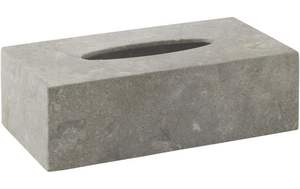 Caja de servilletas de papel tisú de piedra de granito verde hecha a mano India para organizador de mesa de dormitorio y baño - Product Image 2