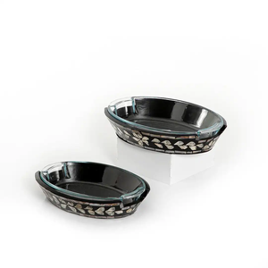 Ensemble de 2 bols de service de forme ronde pour mariage et fête bol de vaisselle en vrac bol MOP de qualité supérieure - Product Image 5