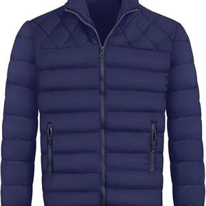 Chaqueta Acolchada Personalizada Ligera, Impermeable y Cortavientos con Forro de Algodón para Hombre, Material Duradero, Ropa de Invierno para la Calle, Hecha en Pakistán - Product Image 3