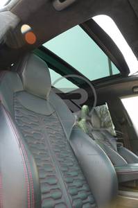 Kit carrosserie en fibre de carbone noire pour Audi RS Q8 4.0 TFSI Quattro 2021 d'occasion, ensemble de séparateurs avant pour Audi Q8 RS Q8, modification et amélioration - Product Image 4