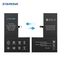Batteries de remplacement au lithium haute capacité pour iPhone 11 11 Pro 12 X XS XR XS Max 13 Pro avec certificats CE FCC RoHS MSDS